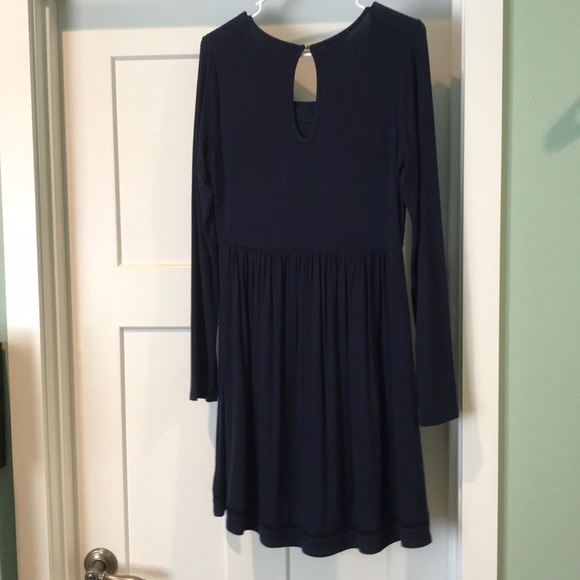 NWT long sleeve navy dress - Picture 4 of 4